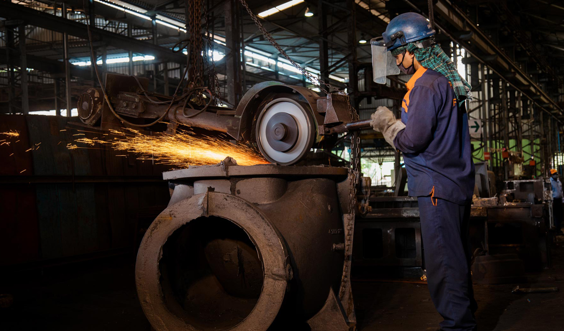 Shot Blasting & Fettling Bhuwalka Castings & Pvt Ltd