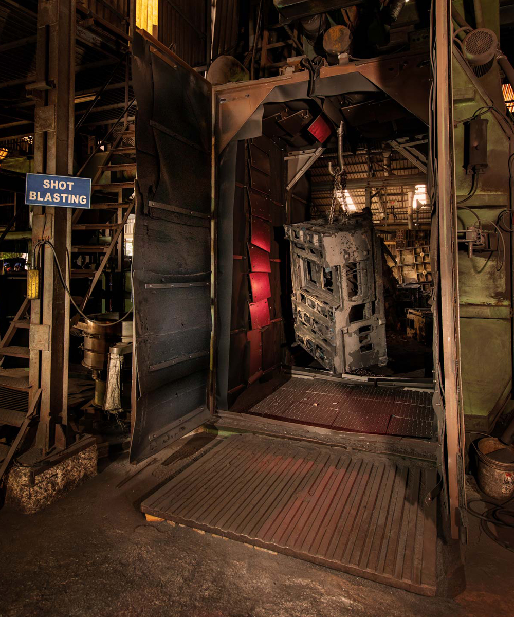 Shot Blasting & Fettling Bhuwalka Castings & Pvt Ltd